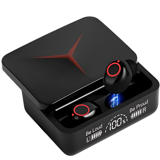 Căști Bluetooth 5.3, afișaj LED, încărcare rapidă, impermeabil IP7