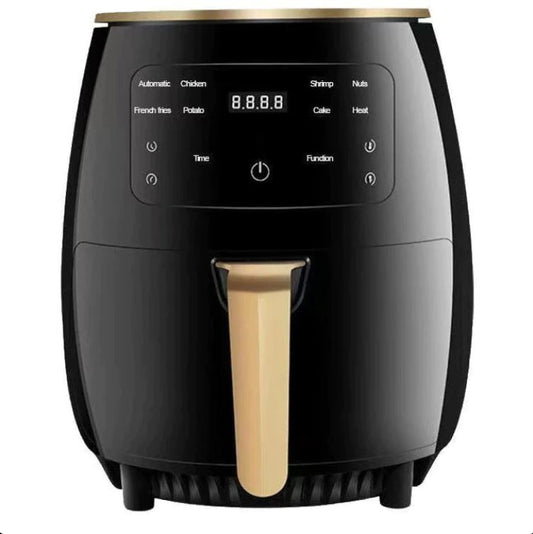 ﻿Friteuza cu aer cald, S-18 Air Fryer, 2400W, capacitate 6L si afisaj digital, LCD Touch