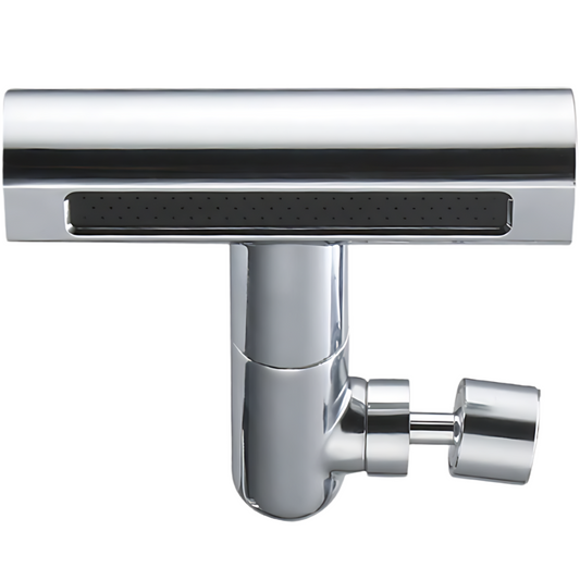 Aerator pentru robinet SDEPOT®, cu 4 functii de scurgere a apei, design universal, rotativ, argintiu