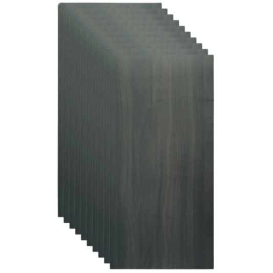 Set Placi imitatie Marmura, grosime 2mm, dimensiuni 30x60cm, negru maroniu