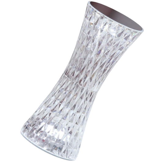 Lampă de masă cristal, RGB 16 culori, control touch/telecomandă, reîncărcabilă